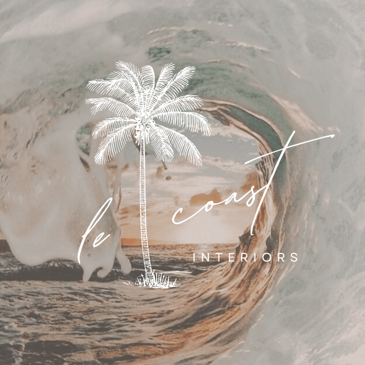 Le Coast Interiors interior design brand identity portfolio