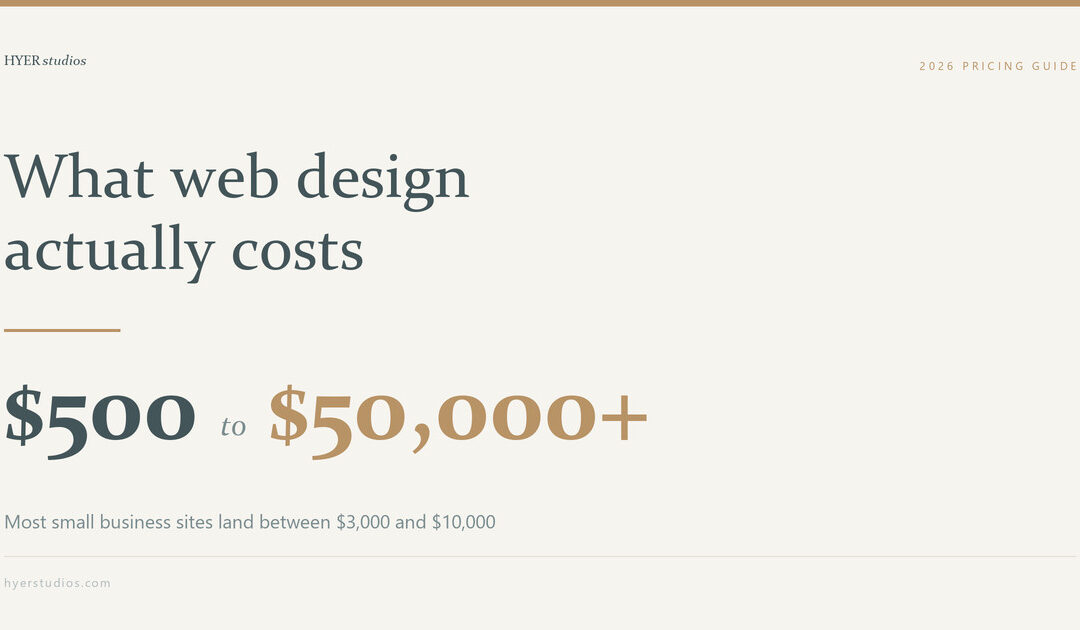 Web Design Cost: What It Runs, How You Pay, and What the Contract Says